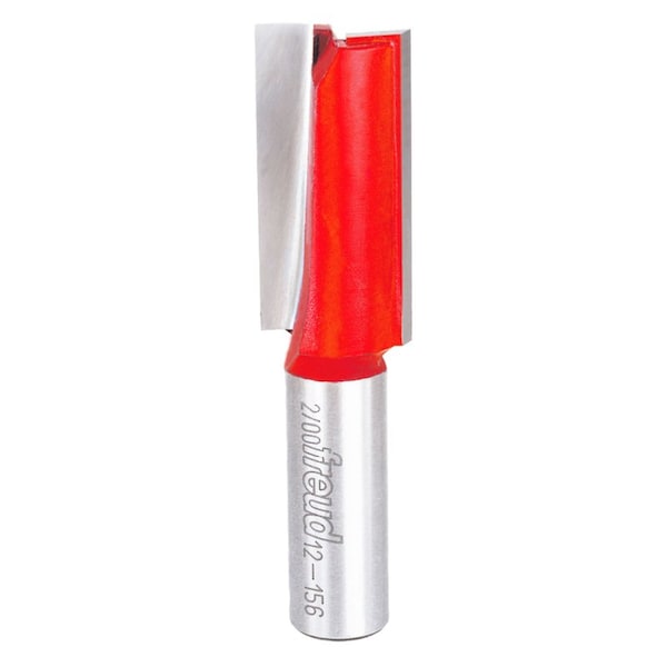 Diablo Freud 3/4 in. D X 3/4 in. X 3 in. L Carbide Double Flute Straight Router Bit 12-156 - main